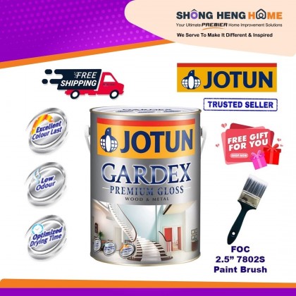 1L - Jotun Gardex Premium Gloss Wood & Metals - Color Option