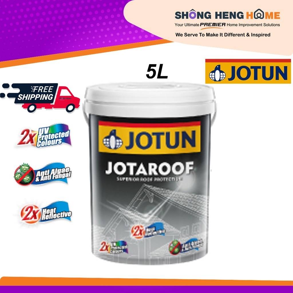 5L JOTUN Jotaroof Superior Roof Protection Color Option