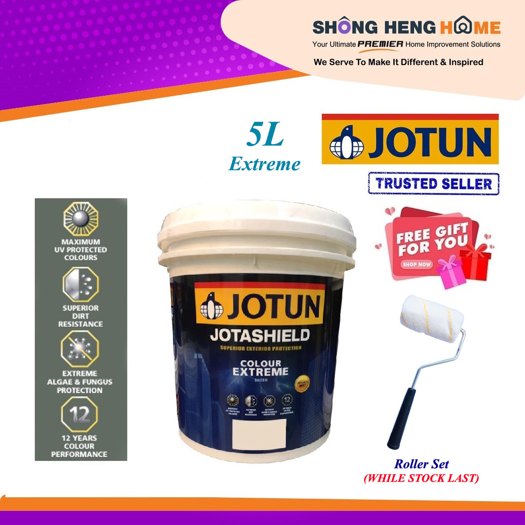 5L JOTUN Jotashield Extreme Exterior (Color Option)