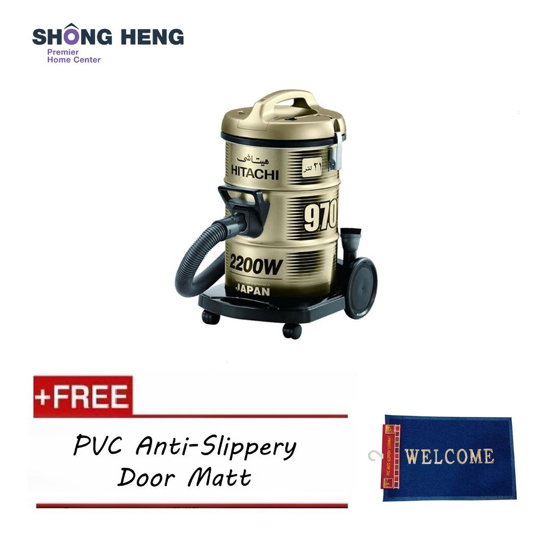 HITACHI VACUUM CLEANER CV970Y (Titanium Gold) + 1 FREEGIFT